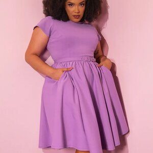 Vixen Avon Dress in Lilac